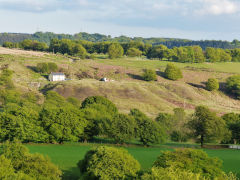 
Llanhilleth Farm Colliery from across the valley, June 2009